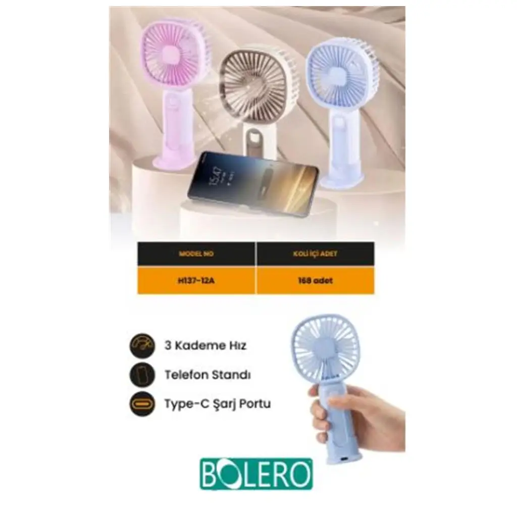 Bolero Mini Fan H137-12A (SP6388)
