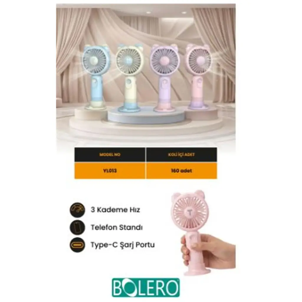 Bolero Mini Fan YL013 (SP6389)