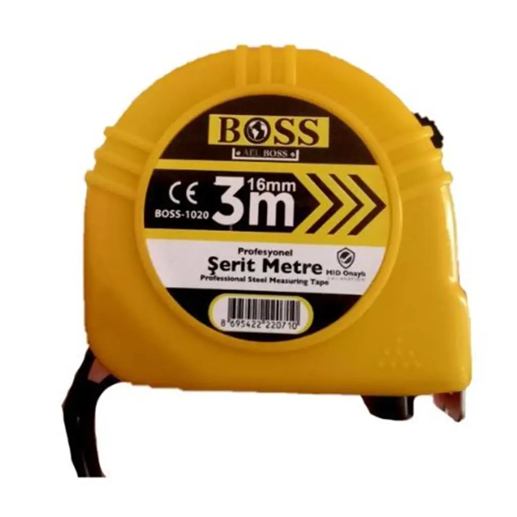 Boss Şerit Metre 16mm 3 metre