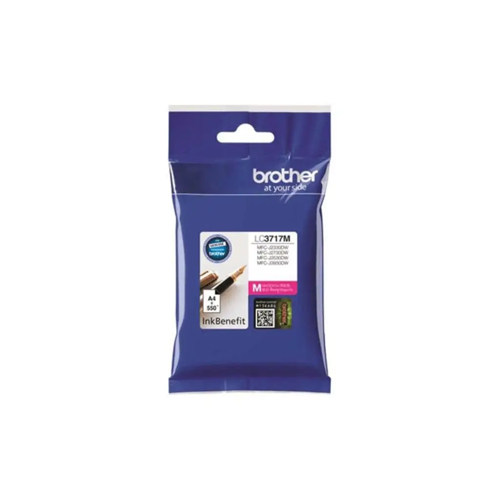 Brother LC3717M Magenta Kırmızı 550 Sayfa Kartuş MFC-J3930DW