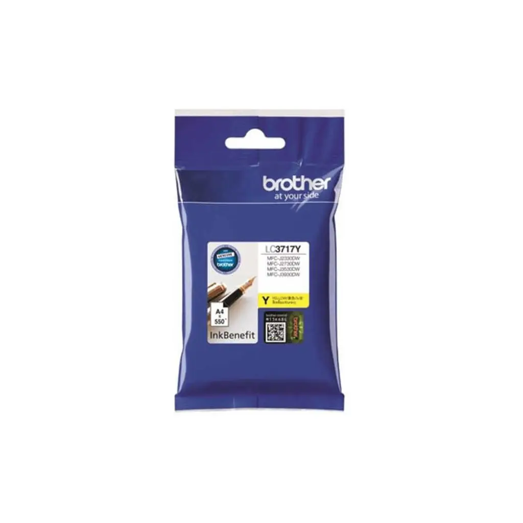 Brother LC3717Y Yellow Sarı 550 Sayfa Kartuş MFC-J3930DW