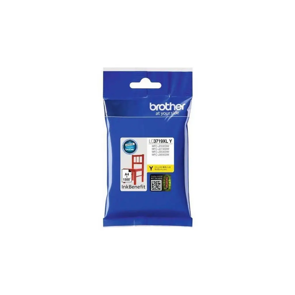 Brother LC3719XLY Yellow Sarı 1.500 Sayfa Kartuş MFC-J3930DW