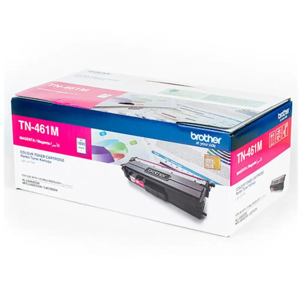 Brother TN-461M 1.800 Sayfa Magenta Kırmızı Toner HL-L8360CDW MFC-L8690CDW
