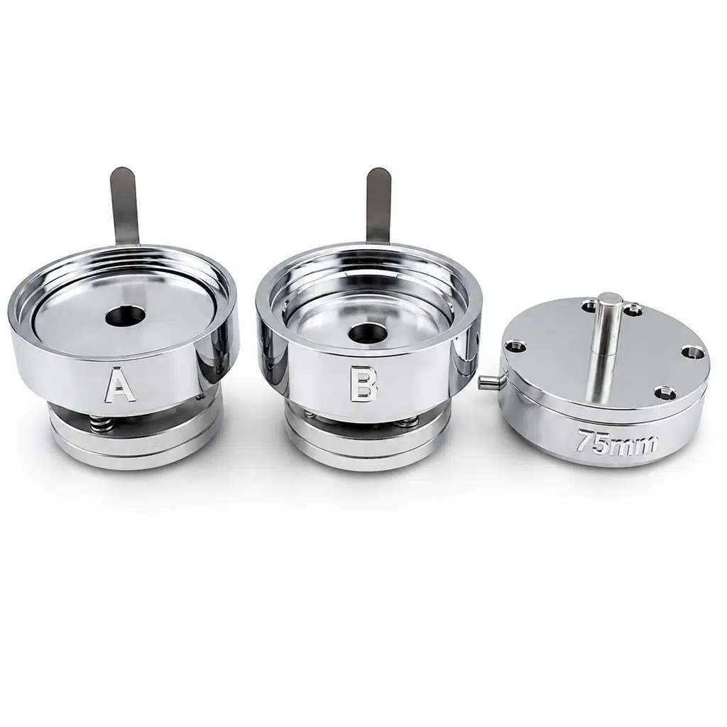 Buton Rozet Kalıbı 75 mm