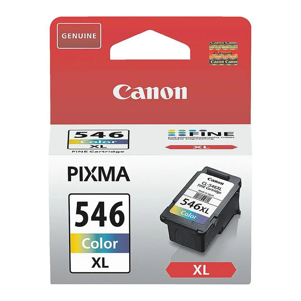 Canon CL-546XL Yüksek Kapasite Renkli Kartuş MG2450-2455-2550