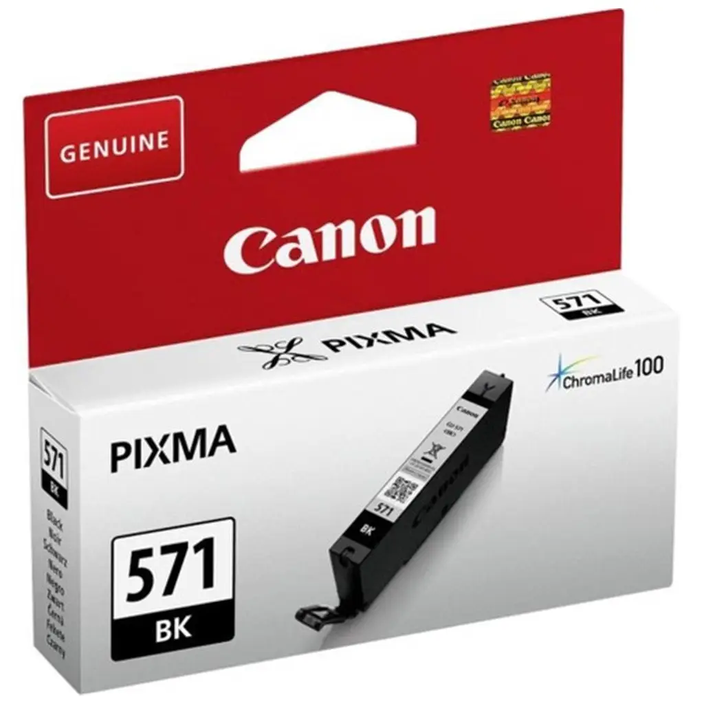 Canon CLI-571XL BK Black Siyah Yüksek Kapasiteli Mürekkep Kartuş TS5050-9050