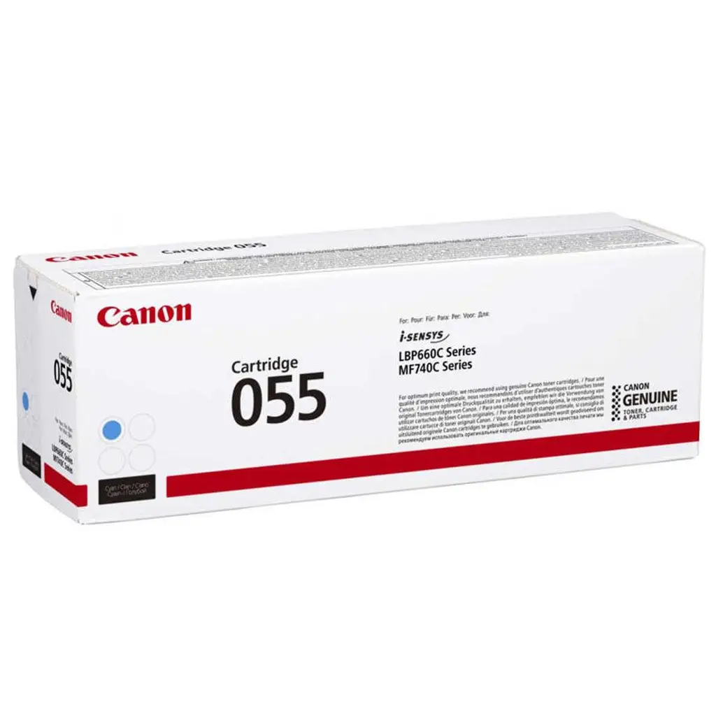 Canon CRG-055C Cyan Mavi 2.100 Sayfa Toner MF742