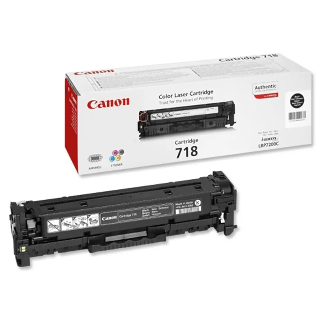 Canon CRG-718BK Black Siyah Toner MF728-729 MFC8350-8580 LBP7210