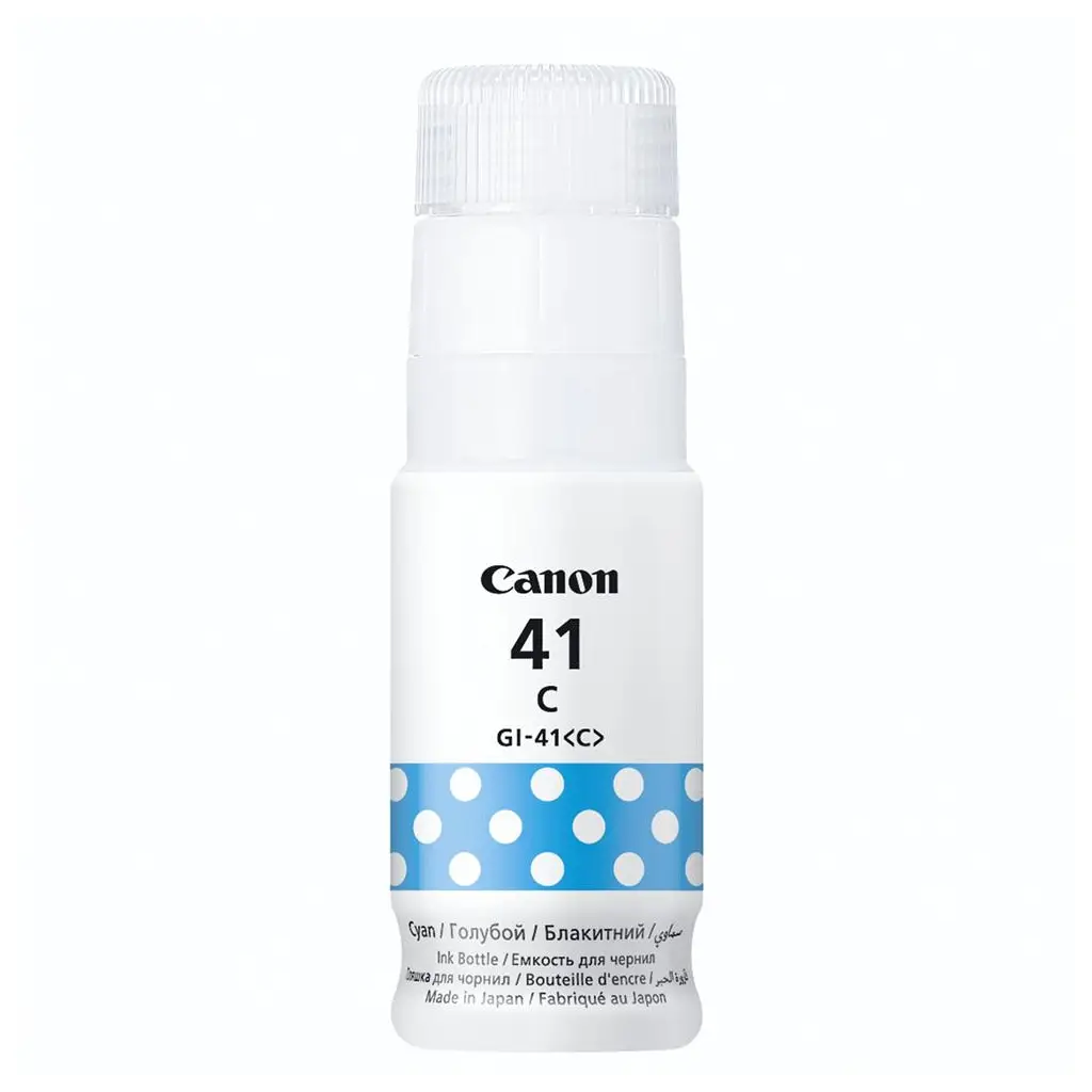 Canon GI-41C Cyan Mavi Şişe Mürekkep G2420-G3420-G3430-G4470-G3470-G3480