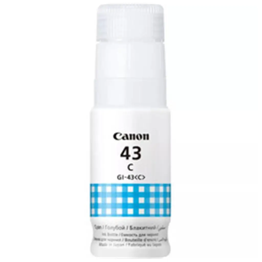 Canon GI-43C Cyan Mavi Şişe Mürekkep G540-G640