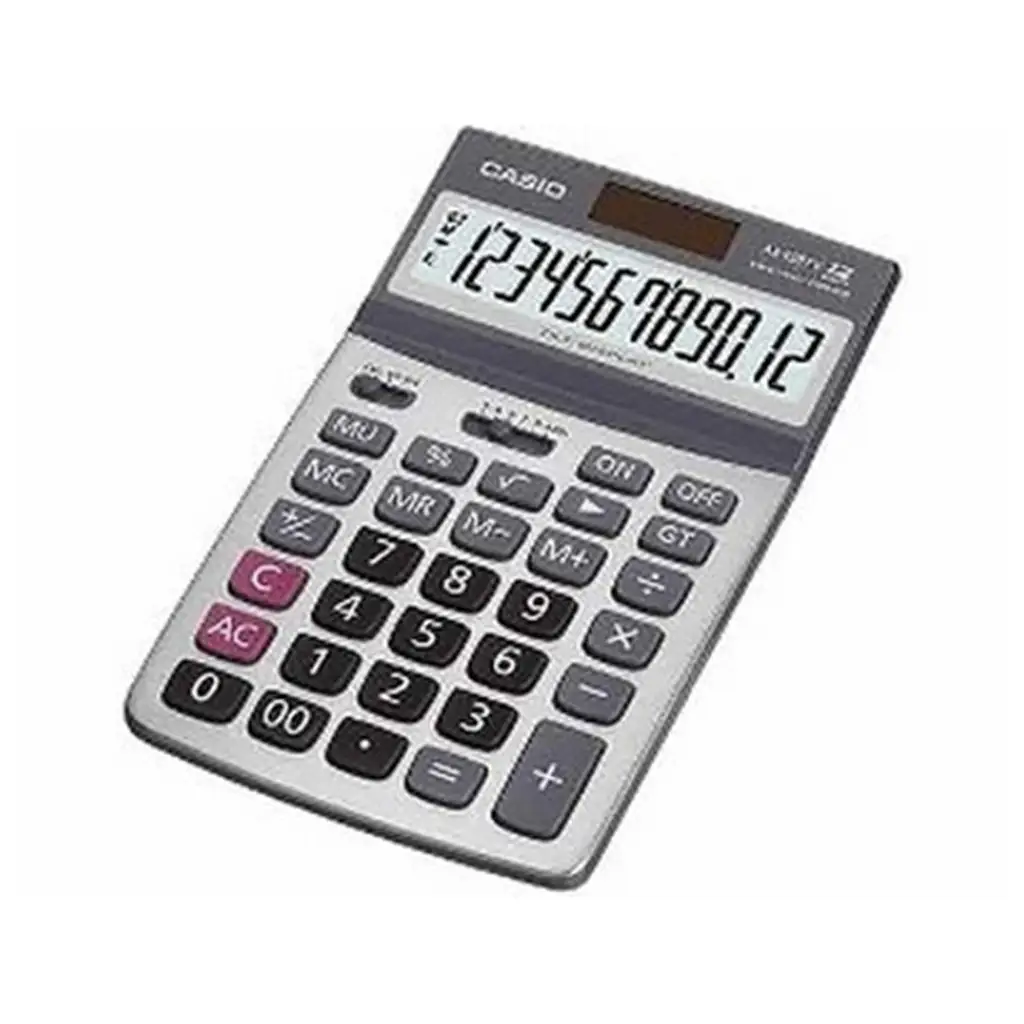 Casio AX-120ST 12 Hane Oynar Başlıklı Masa Üstü Hesap Makinesi