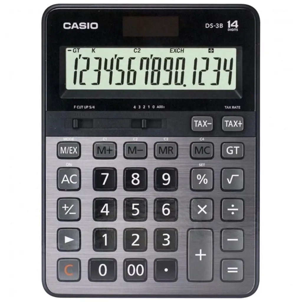 Casio DS-3B Profesyonel 14 Hane Masa Üstü Hesap Makinesi