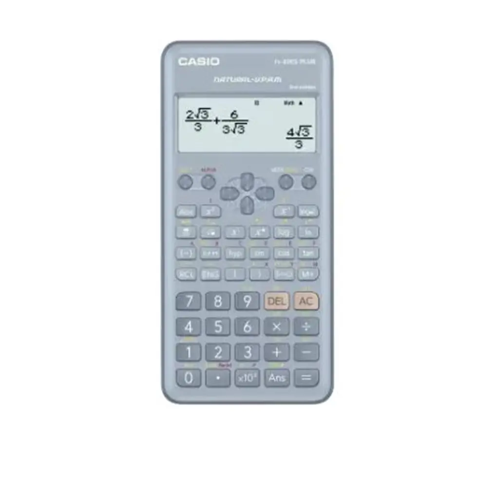Casio FX-82ES Plus Mavi Bilimsel Fonksiyonlu Hesap Makinesi 2.Versiyon
