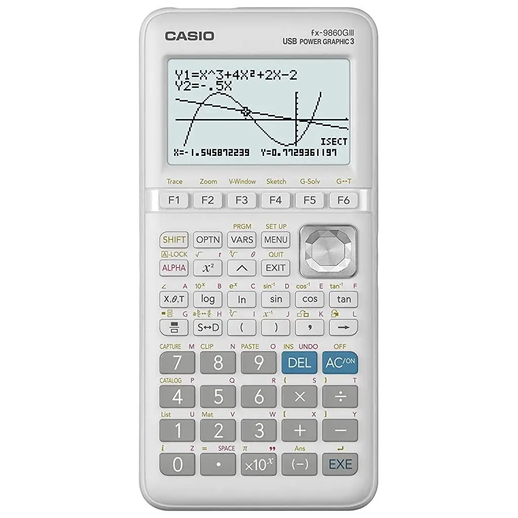 Casio FX-9860GIII-S-DT Grafik Çizen Bilimsel Hesap Makinesi