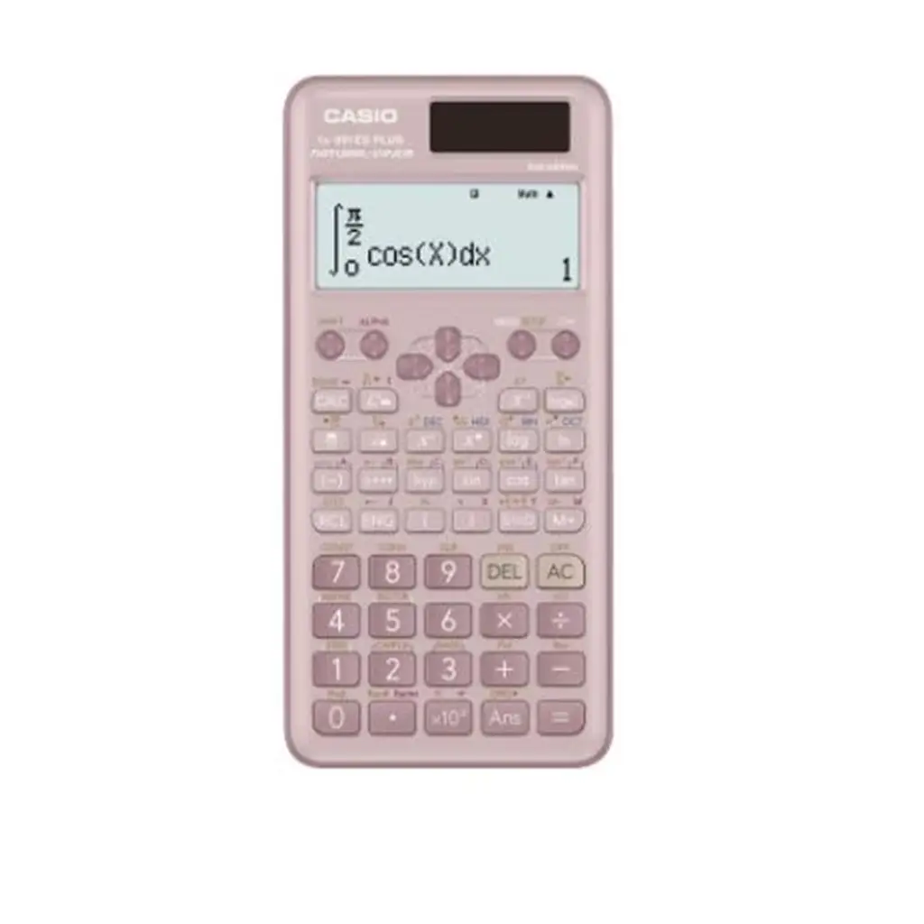 Casio FX-991ES Plus Pembe 2. Versiyon Bilimsel Fonksiyonlu Hesap Makinesi