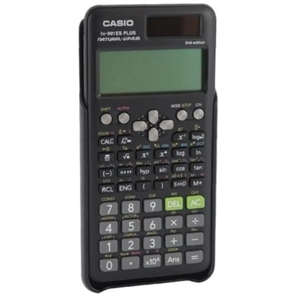 Casio FX-991ES Plus Siyah 2. Versiyon Bilimsel Fonksiyonlu Hesap Makinesi