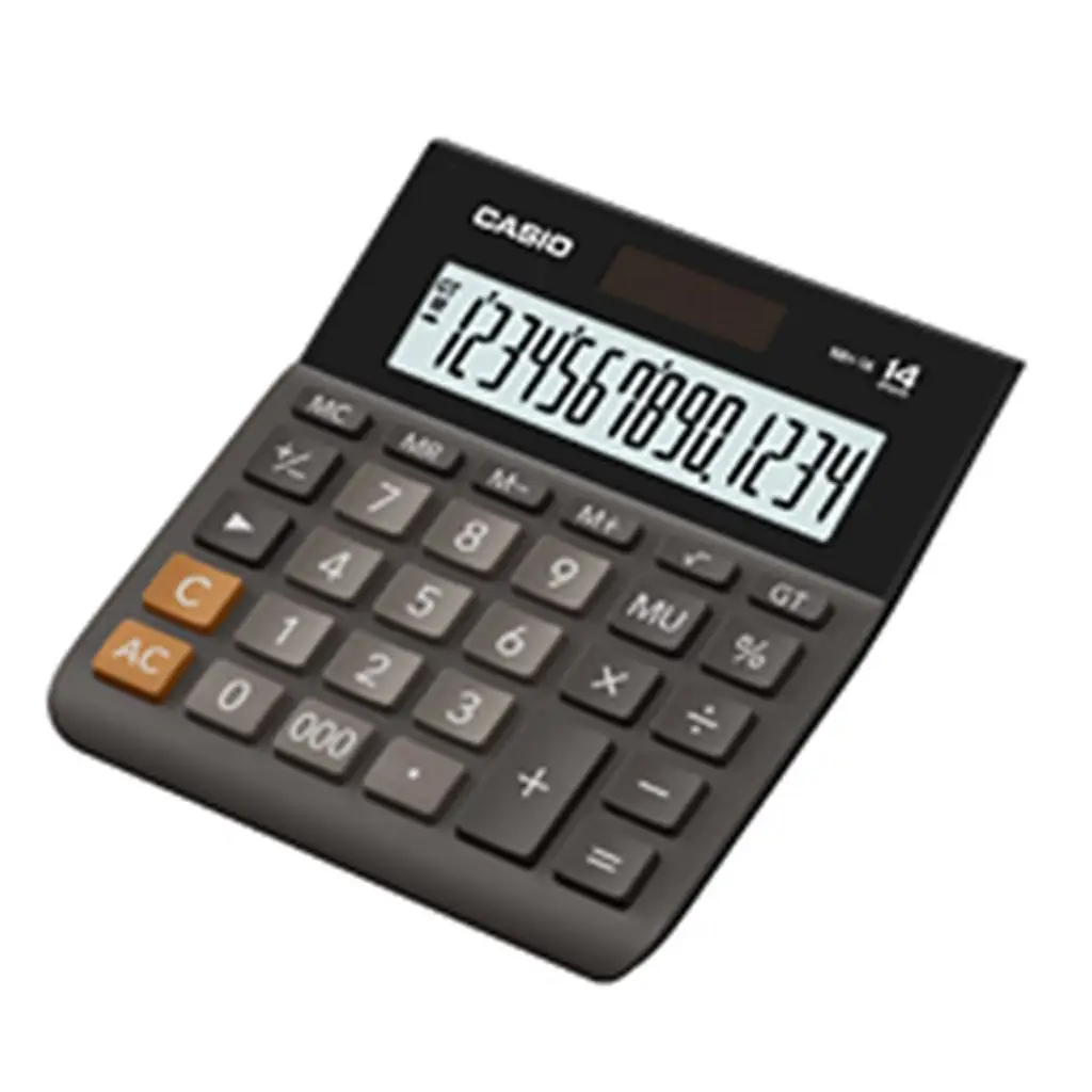 Casio MH-14 14 Hane Masa Üstü Hesap Makinesi