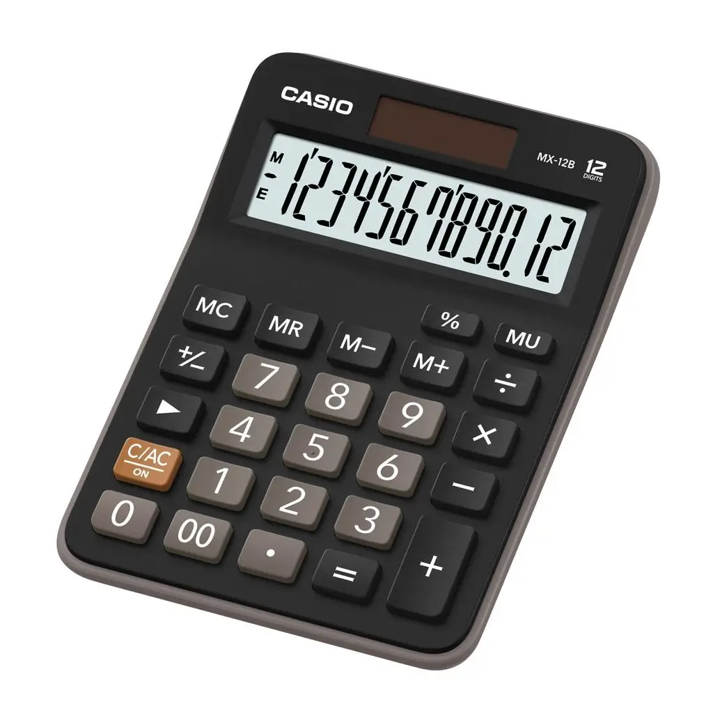 Casio MX-12B 12 Hane Masa Üstü Hesap Makinesi