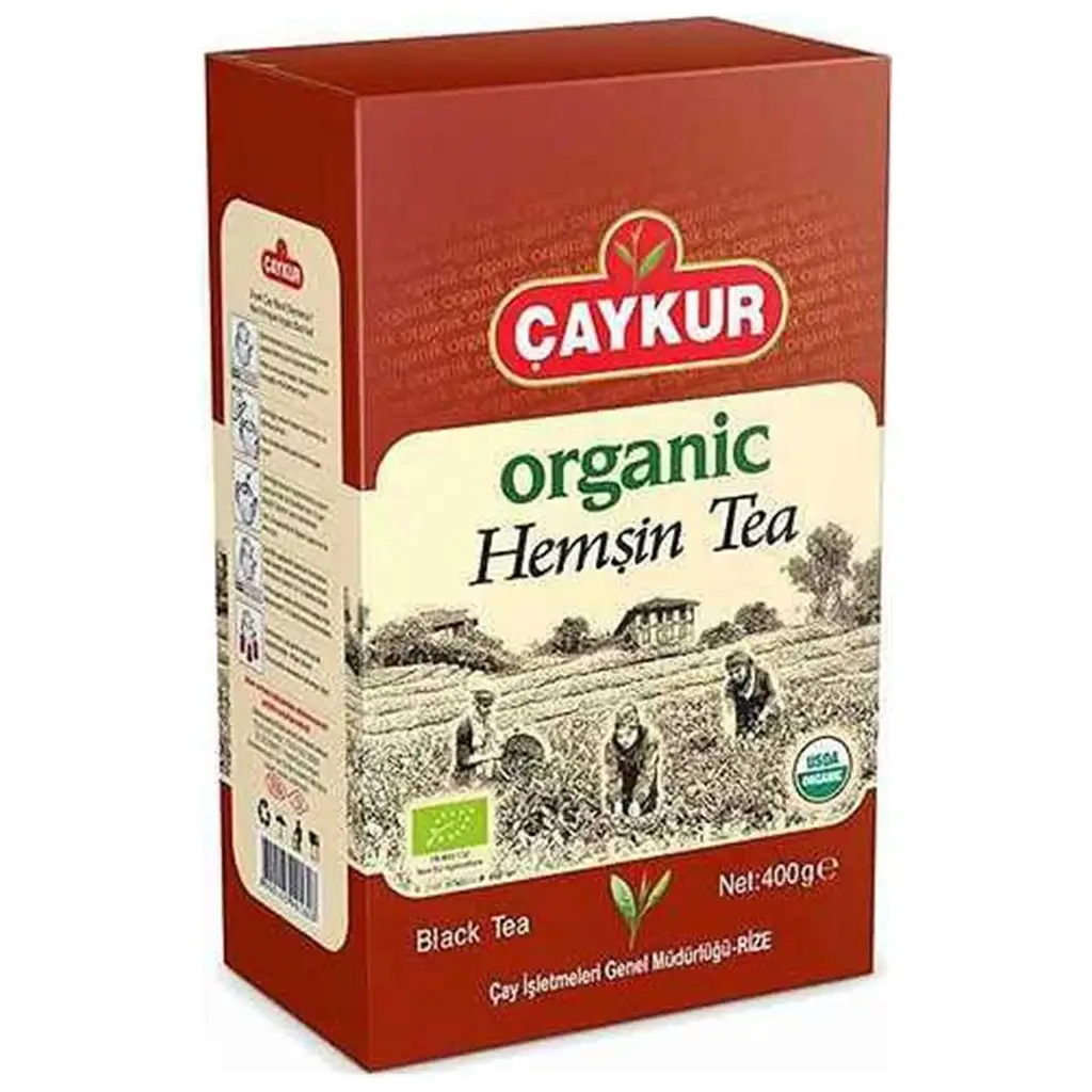 Çaykur Organik Hemşin Karton Kutu Çay 400 gr