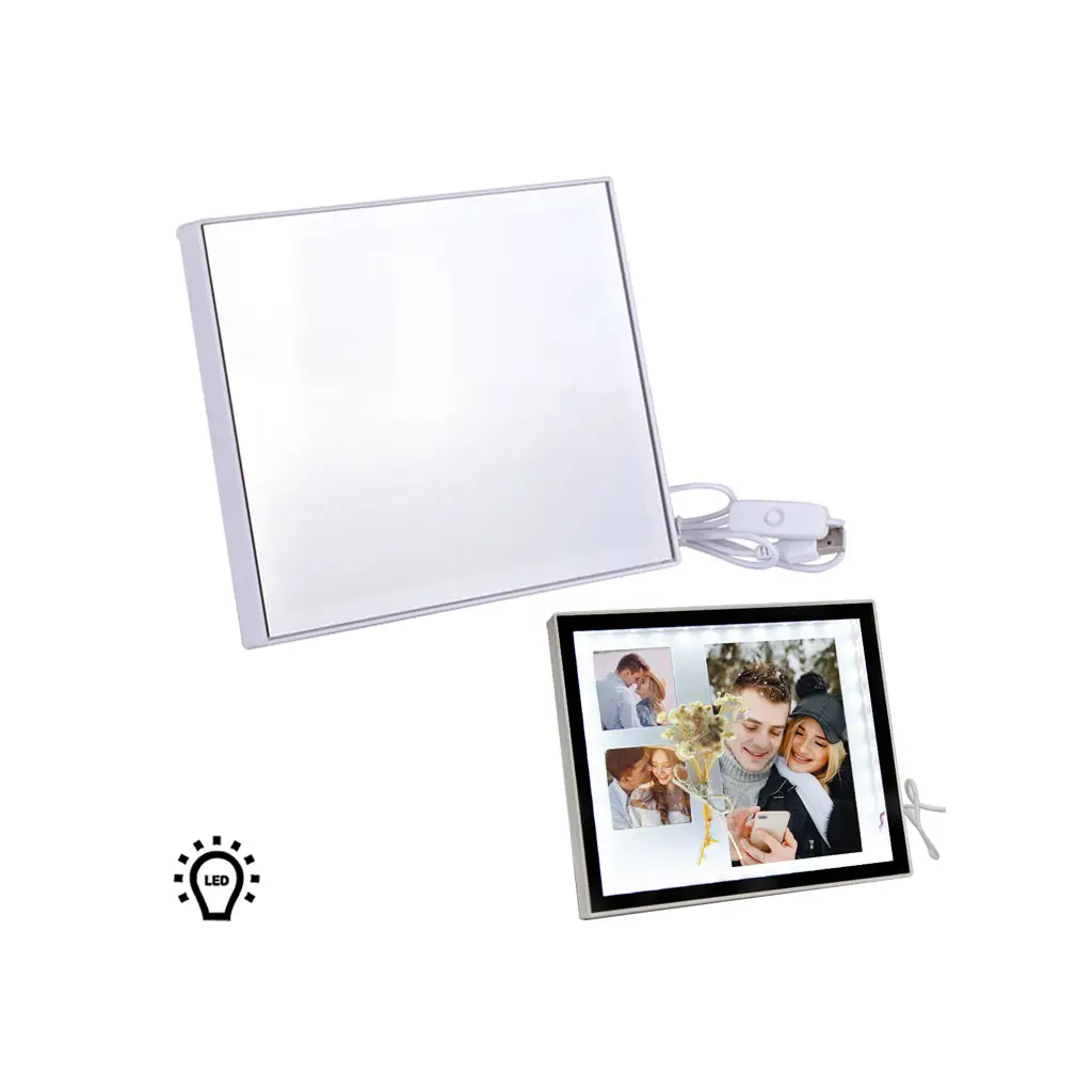 Led Işıklı 3'lü Fotoğraflı Sihirli Ayna