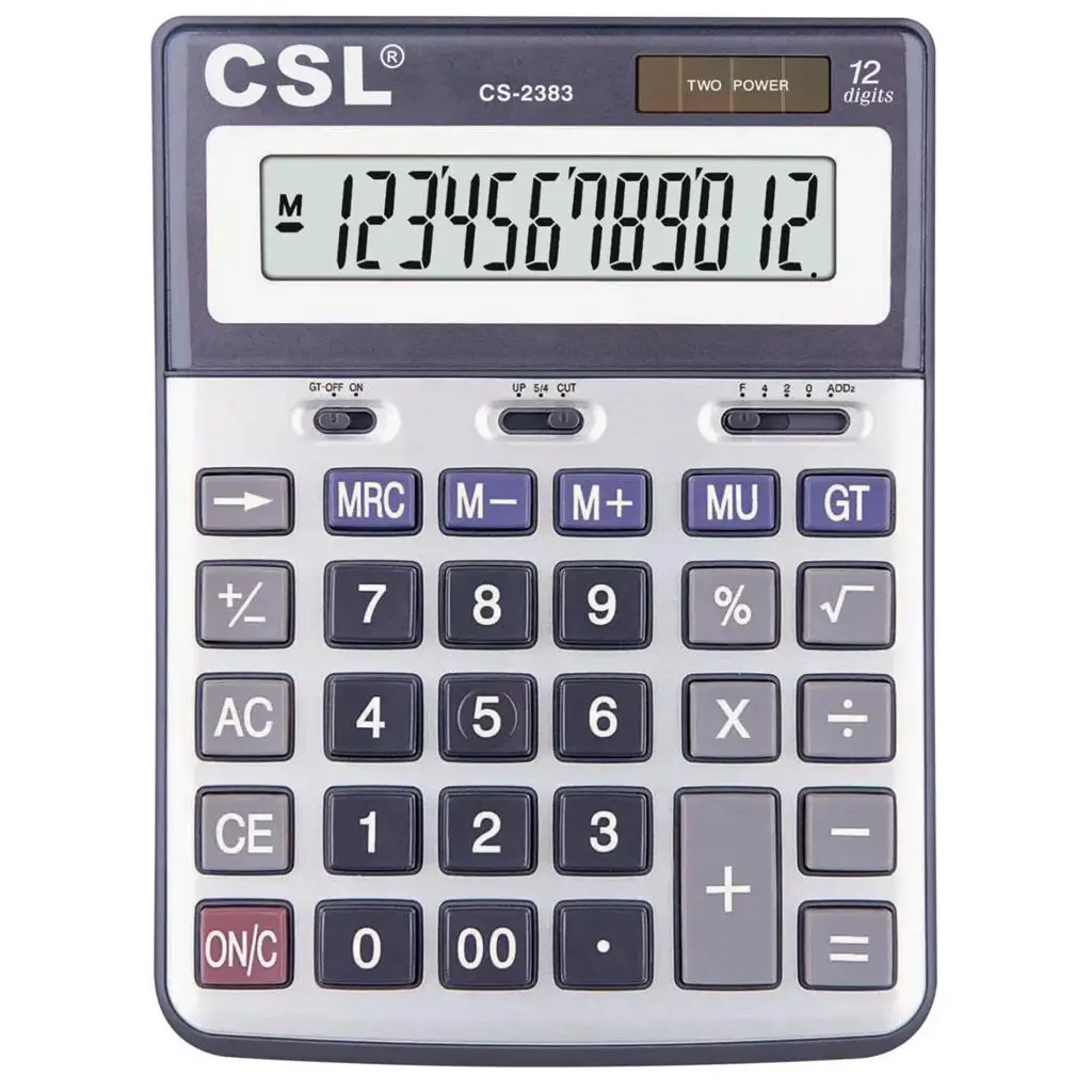 CSL CS-2383 12 Hane Masa Tipi Hesap Makinesi