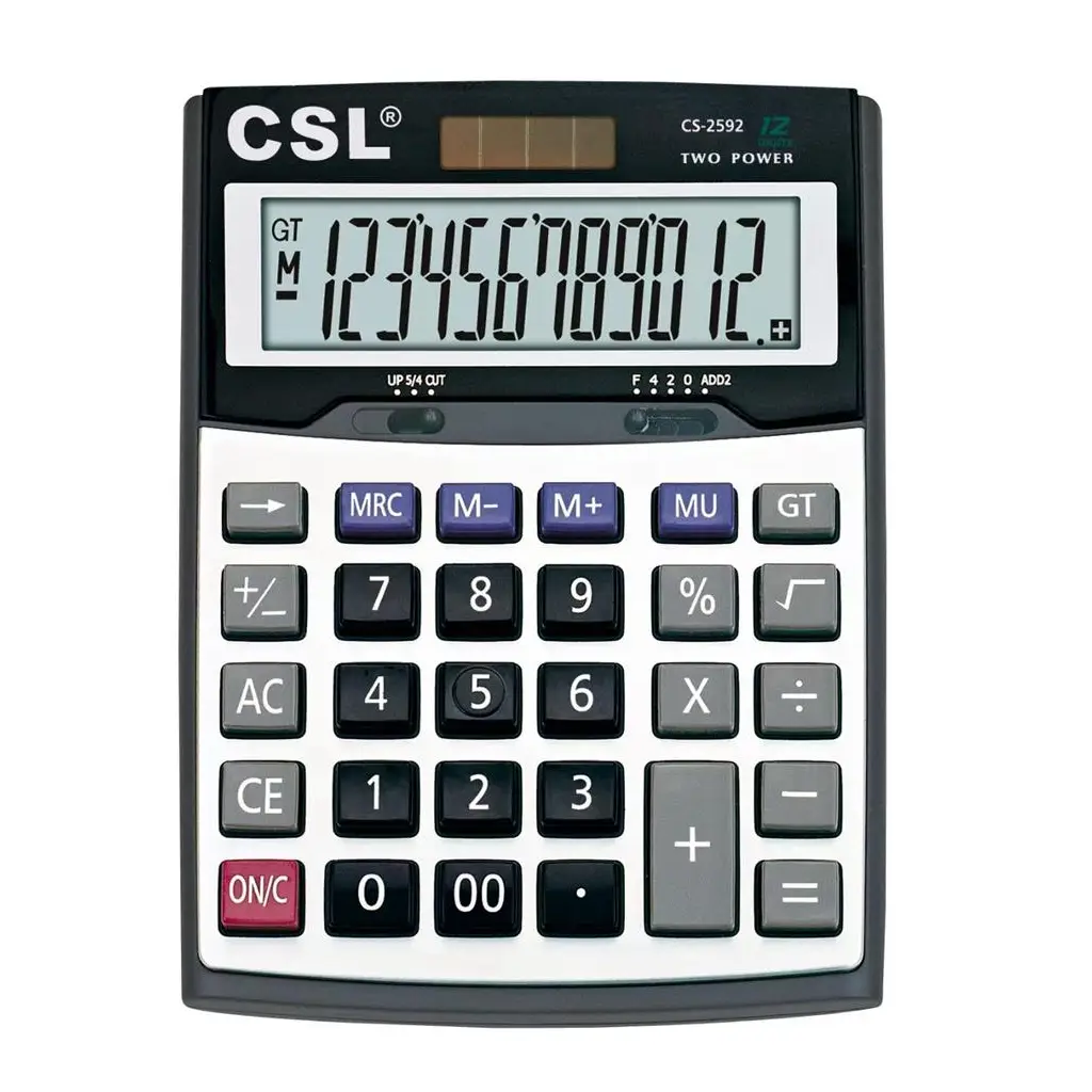 CSL CS-2592 12 Hane Masa Tipi Hesap Makinesi