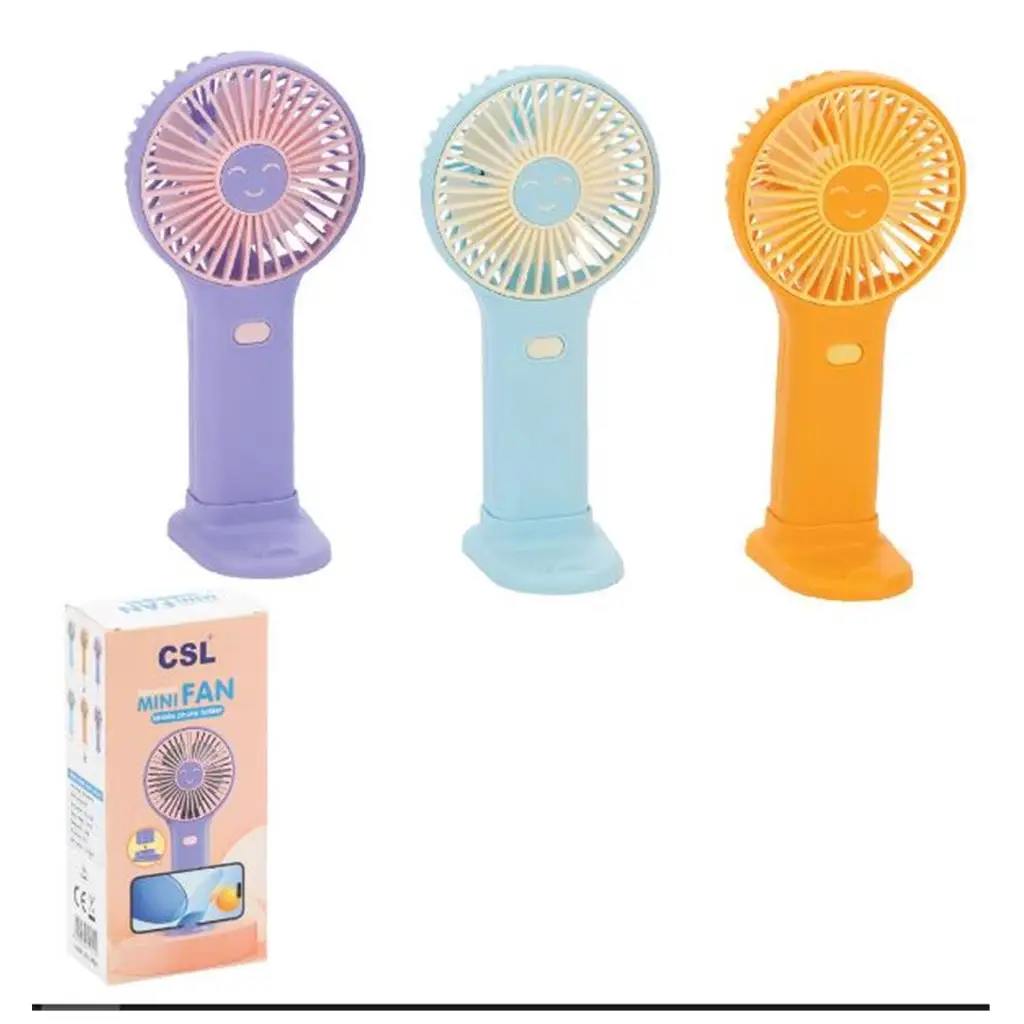 CSL CS-39 Şarjlı Mini Fan Mor