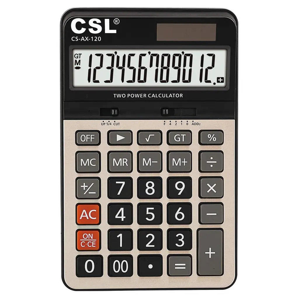 CSL CS-AX-120 12 Hane Masa Tipi Hesap Makinesi