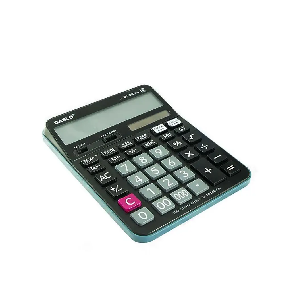CSL DJ-120D PLUS 12 Hane Masa Tipi İşlem Kontrollü Hesap Makinesi