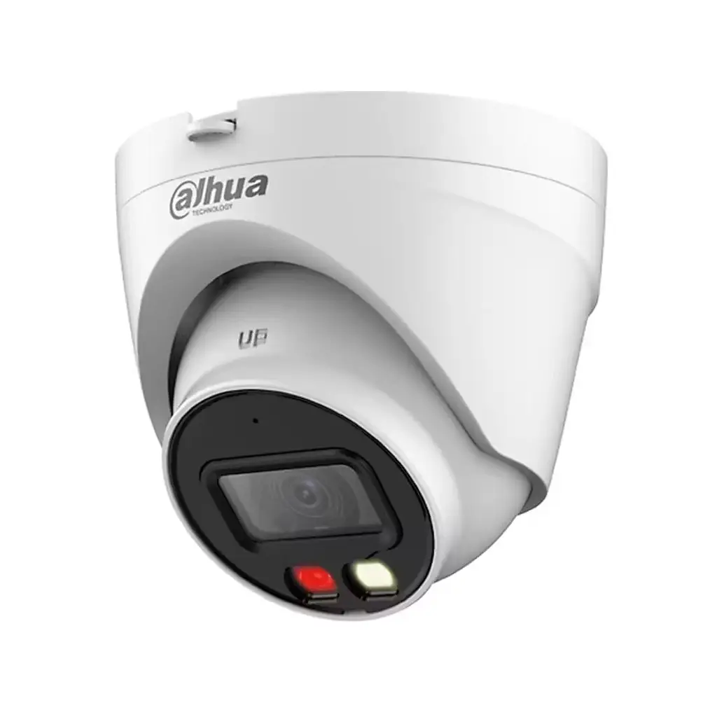 DAHUA IPC-HDW1439V-SA-IL 4Mpix, 2,8mm Lens, Entry Smart Dual Light Fixed-Focal Eyeball, H265+, 30Mt Gece Görüşü, IP67, Mikrofonlu, PoE Dome IP Kamera
