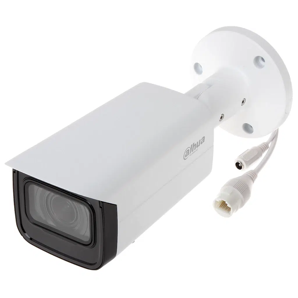 DAHUA IPC-HFW1230T-ZS-2812-S5, 2Mpix, 2,8-12mm Motorize Lens, SD Kart, H265+, 40Mt Gece Görüşü, IP67, PoE Bullet IP Kamera