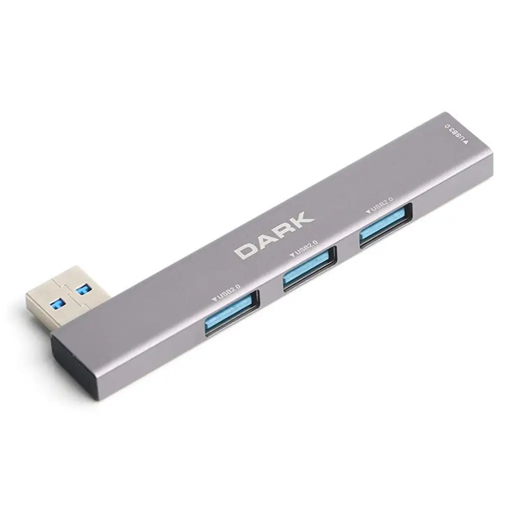 Dark DK AC USB34A 4 Port USB HUB USA-A 1XUSB-A3.0 3XUSB-A2.0