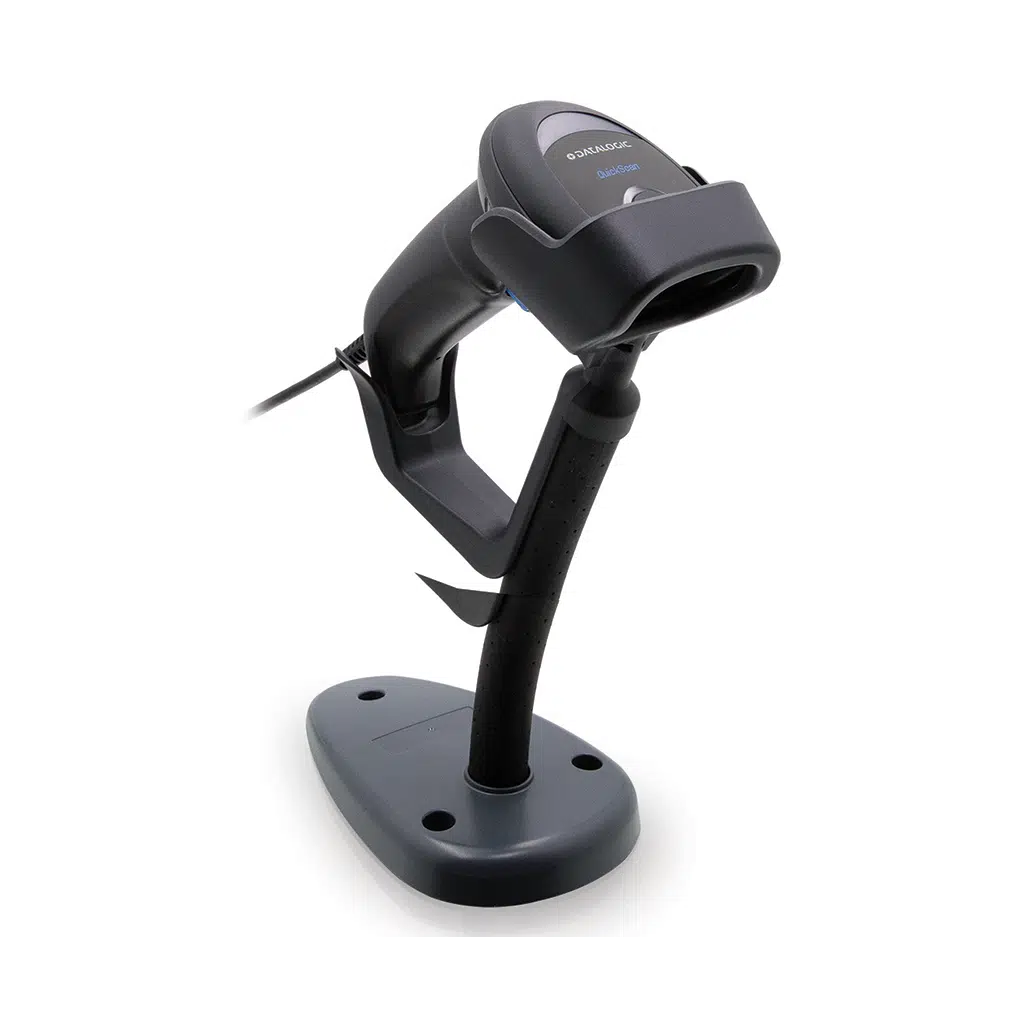 DATALOGIC Quickscan QD2590, EL Tipi, Laser,  USB Kablolu, 2D (Kare Kod) Barkod Okuyucu (Ayaklı)