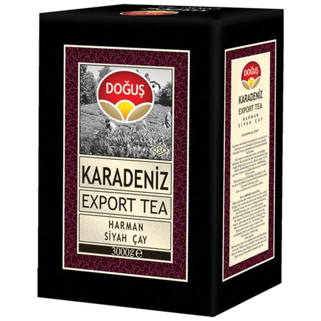 Doğuş Karadeniz Export Çay 3000 gr Karton Kutu