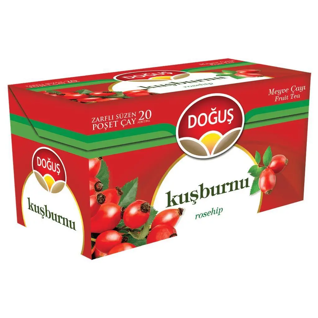 Doğuş Kuşburnu Meyve Çayı Süzen Poşet Çay 20x2.5 gr