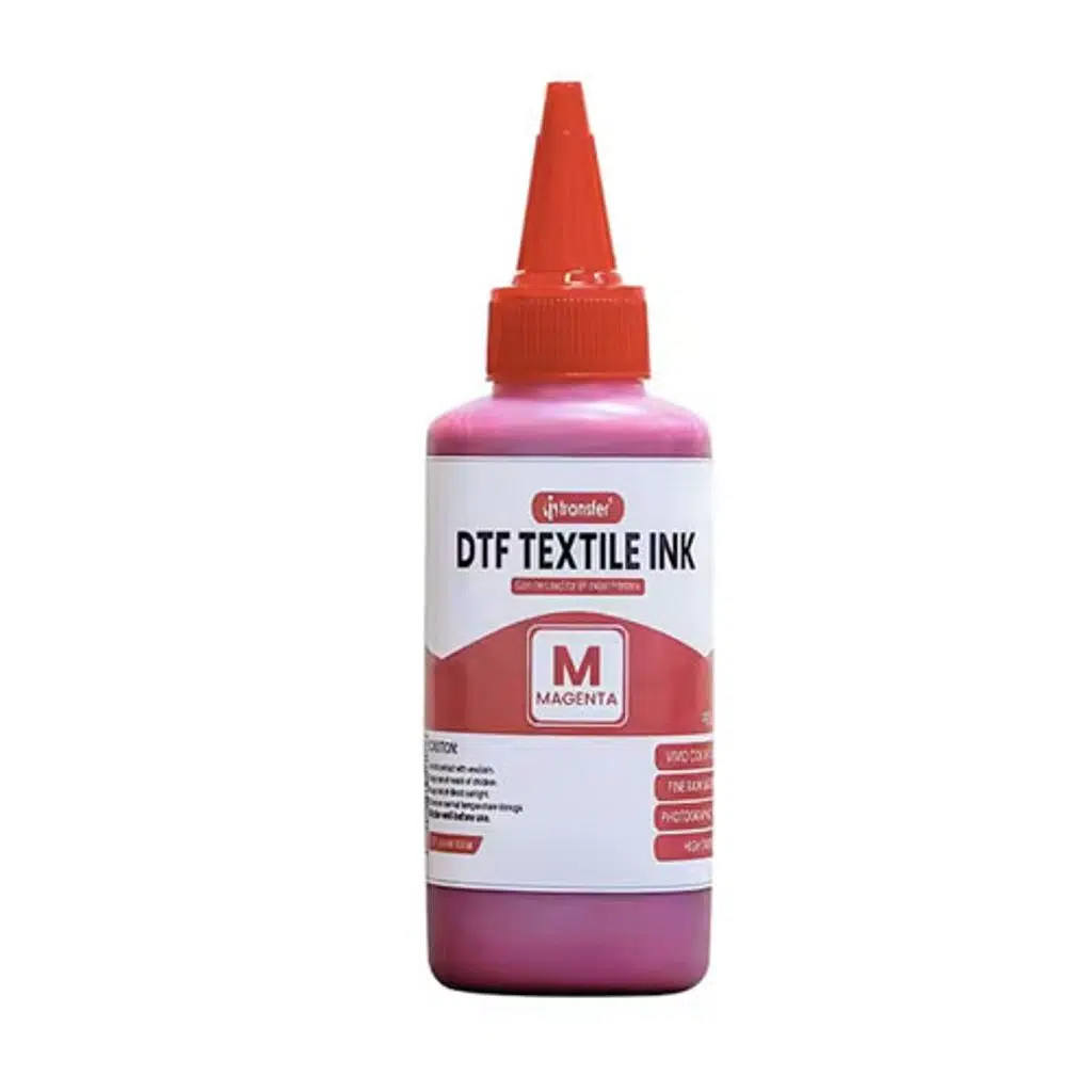 DTF Kırmızı Tekstil Baskı Mürekkebi 100 ml