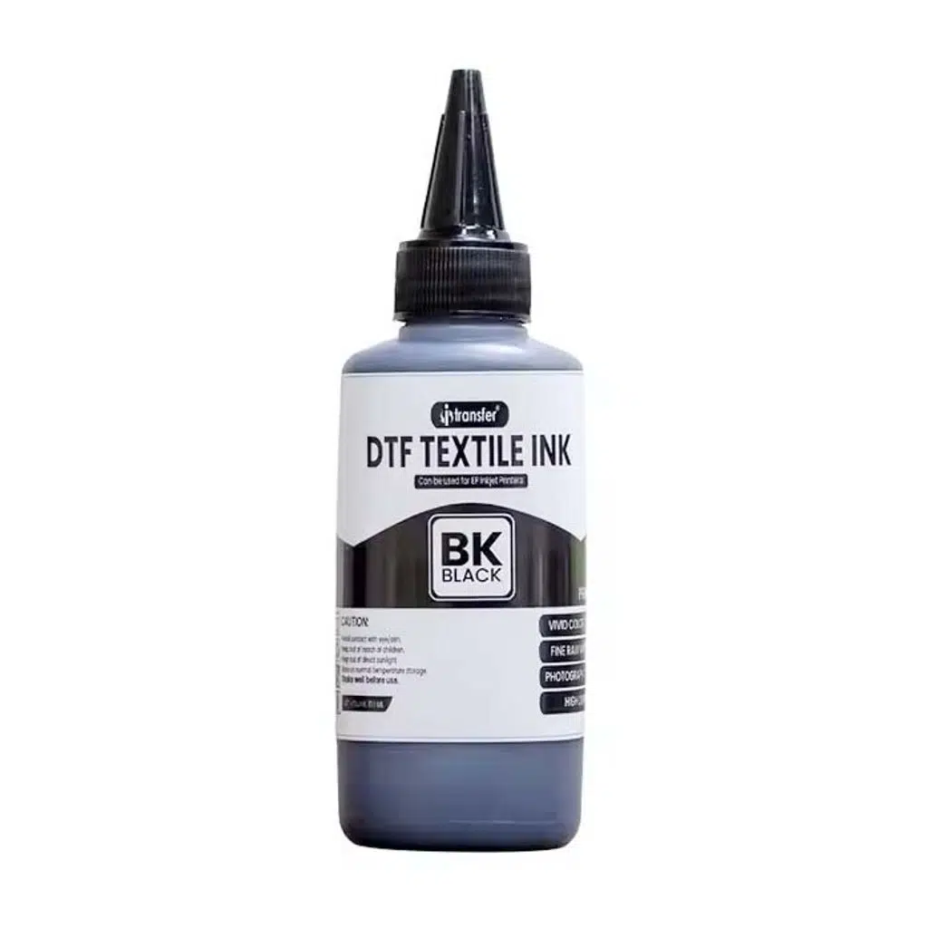 DTF Siyah Tekstil Baskı Mürekkebi 100 ml