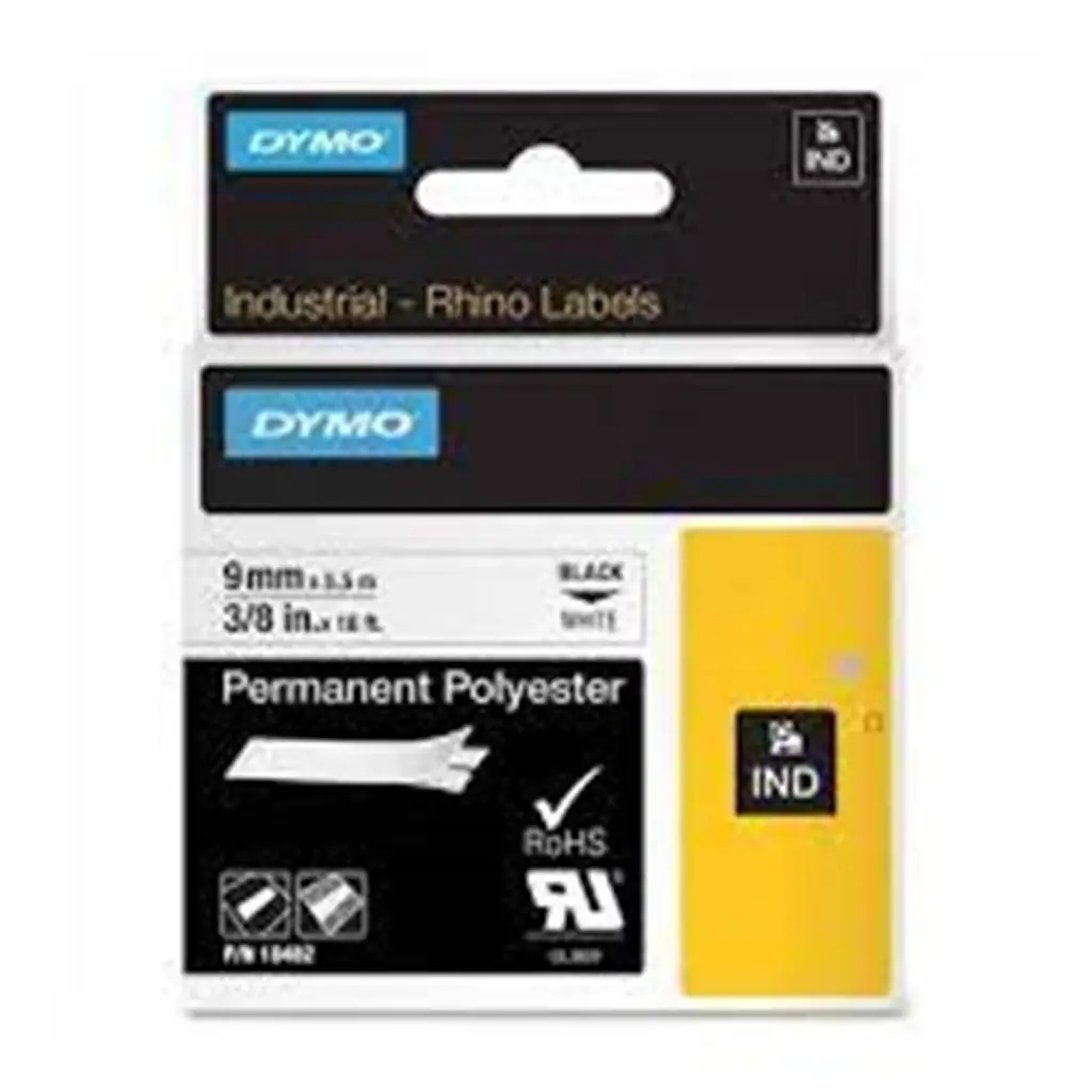 Dymo 1868809 XTL Isıyla Küçülen Etiketi,6 mm x 2.7 m Byz-Syh