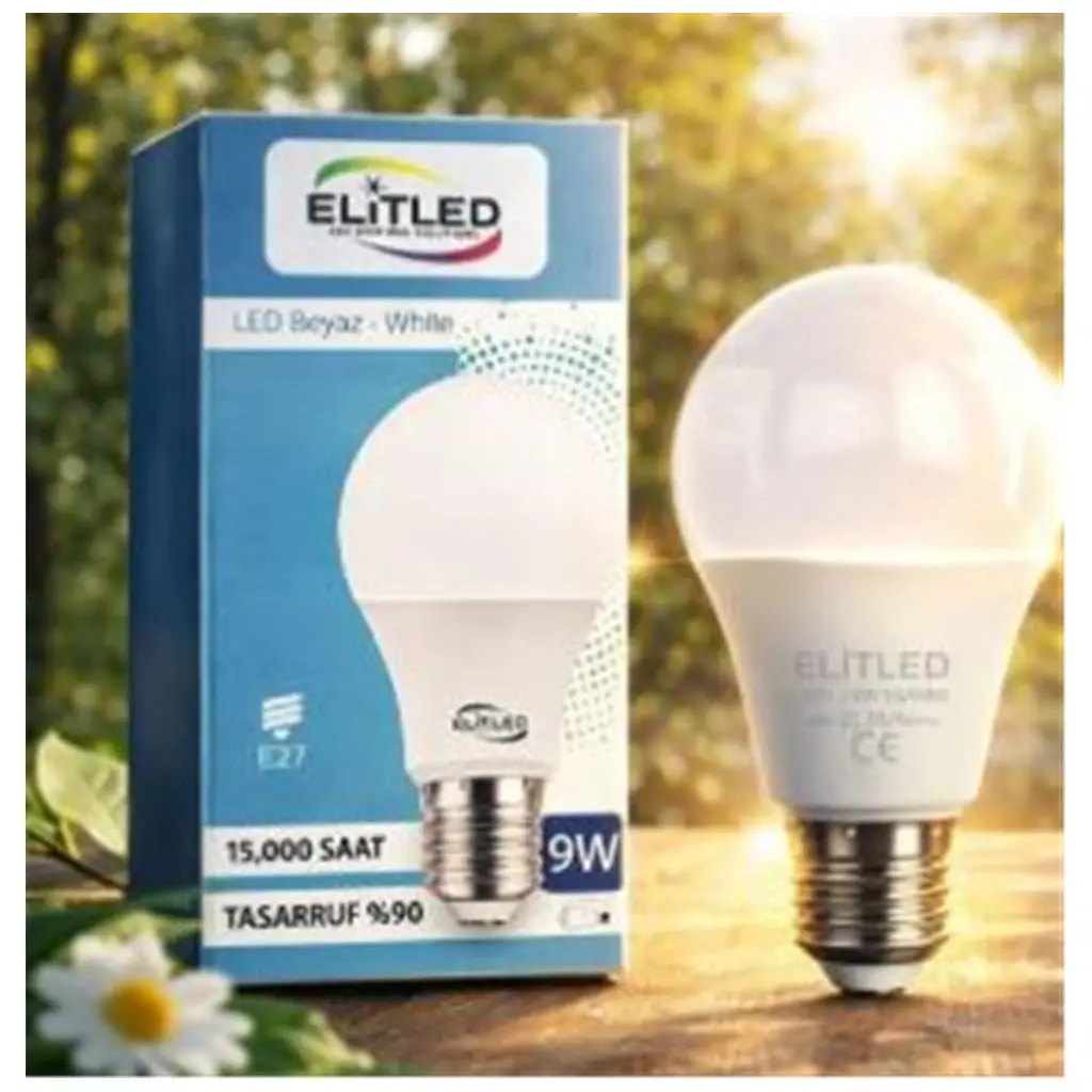 ELİTLED 9W BEYAZ LED AMPUL