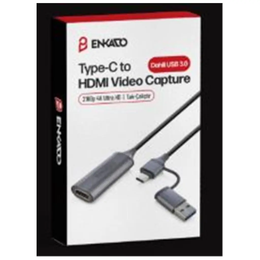 ENKADO EKD-TP46 TYPE-C+USB 3,0 TO HDMI VİDEO CAPTURE