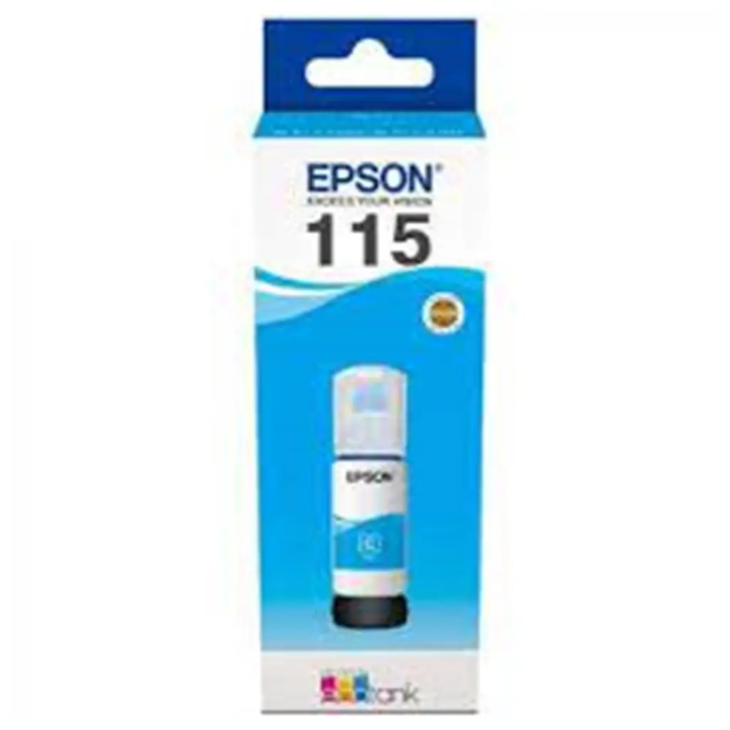 Epson 115 Cyan Mavi Şişe Mürekkep T07D24A L8160-L8180