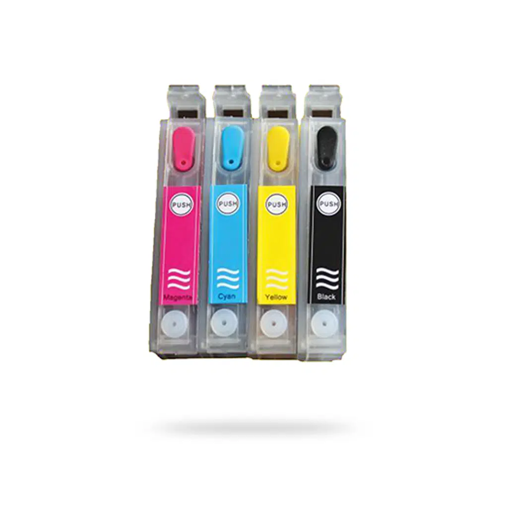 Epson 16XL T1631-1634 Muadil Kolay Dolan Kartuşlar (Dolu 4 Adet Kartuş)