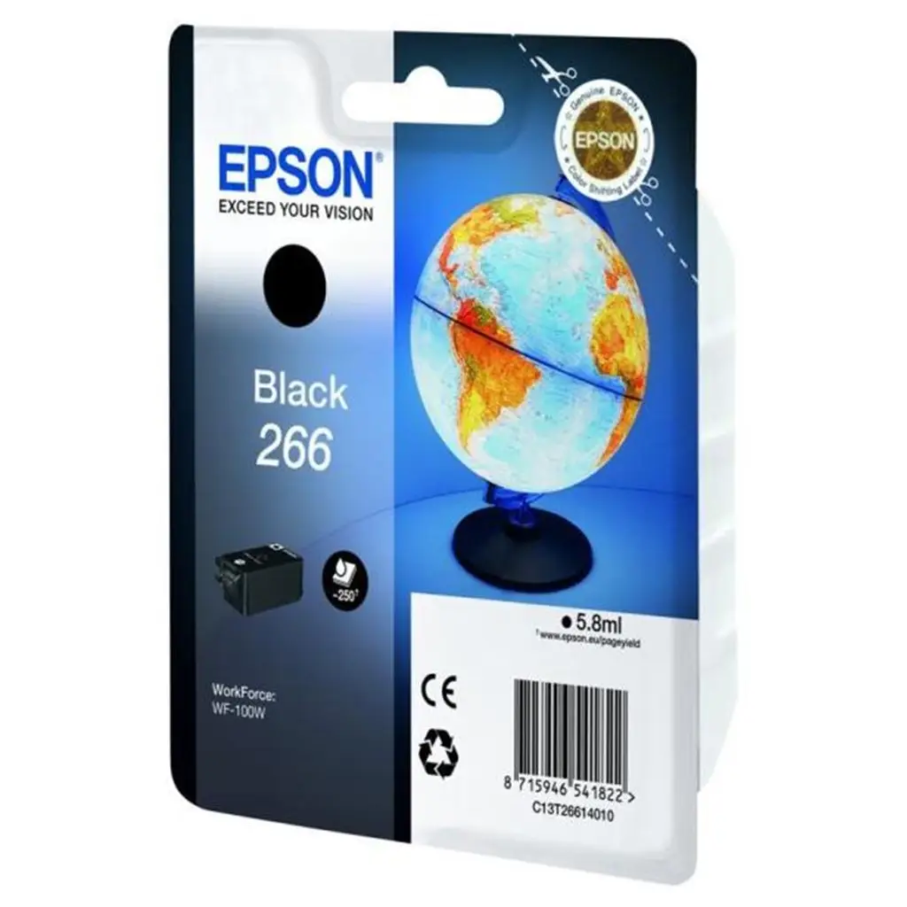 Epson 266 Black Siyah Mürekkep Kartuş T26614010