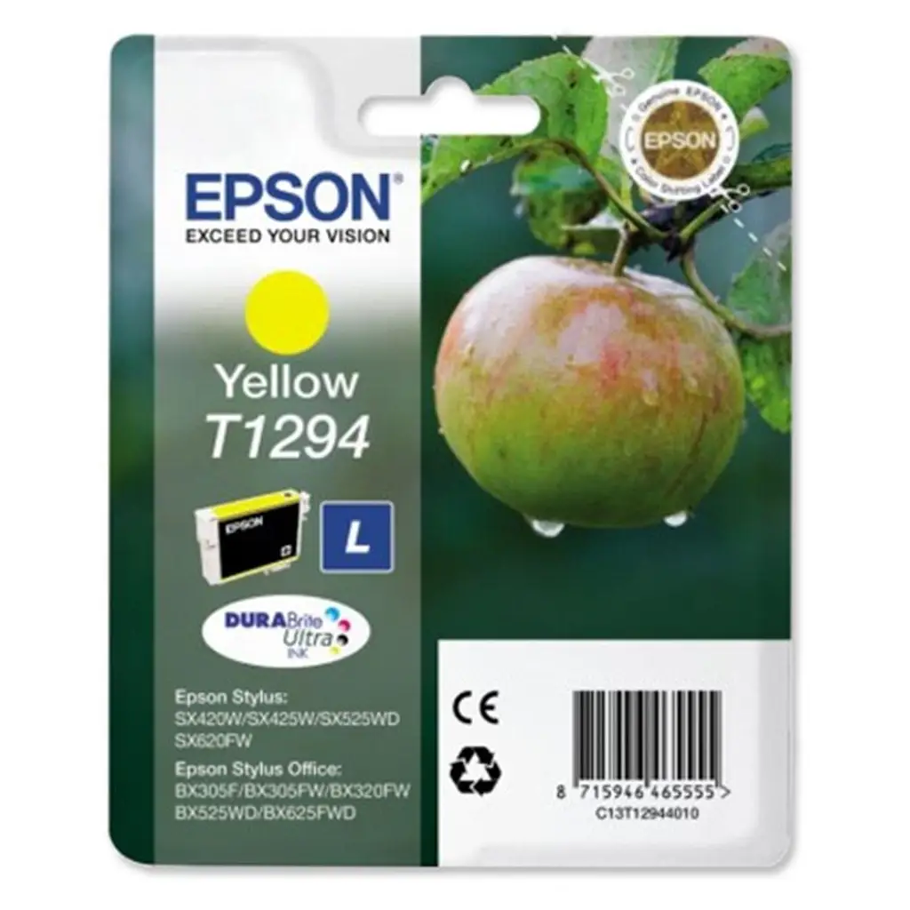 Epson BX305-320 SX425 Yellow Sarı Mürekkep Kartuş T12944022