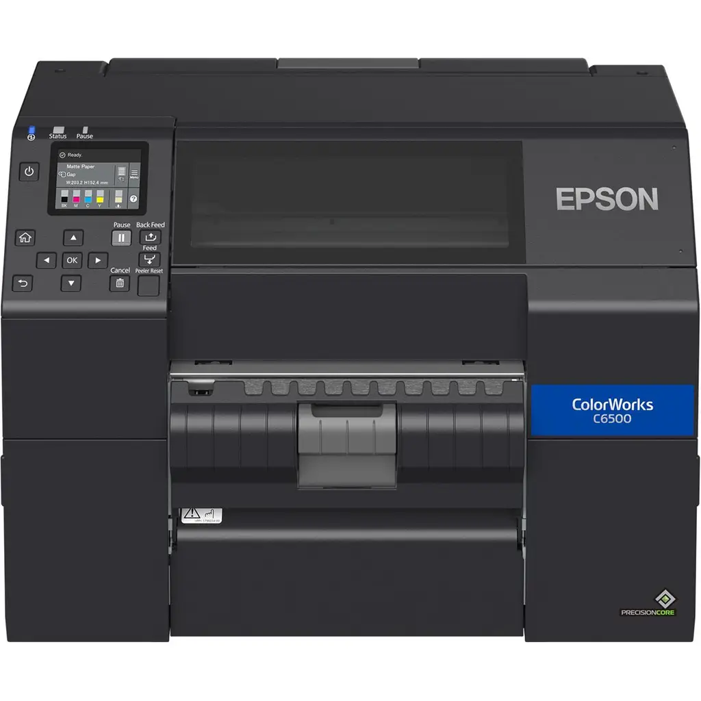 Epson ColorWorks CW-C6500Ae (Otomatik Kesicili) Renkli Etiket Yazıcı