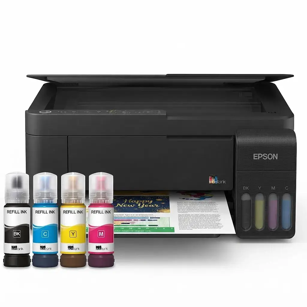 Epson EcoTank L3354 Wi-Fi + Tarayıcı + Fotokopi Renkli Çok Fonksiyonlu Tanklı Muadil Mürekkepli Yazıcı