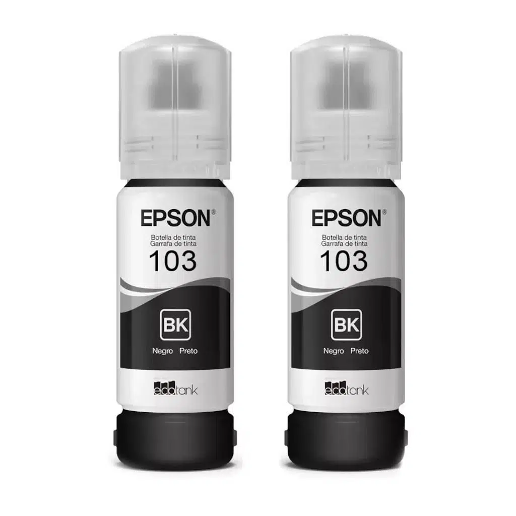 Epson Orijinal 103 Black (Siyah) 2 Adet Mürekkep