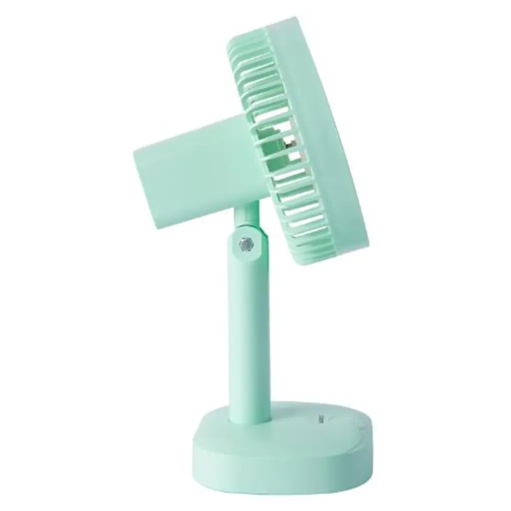 Everest EFN-510 Yeşil- Sarı 1200mAh 5 İnç 3 Hız Kademeli Dönebilen Masaüstü Usb Fan