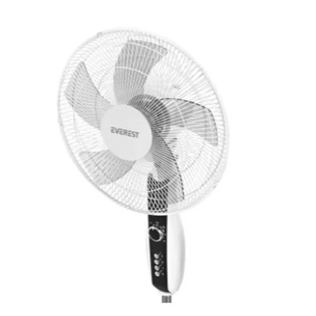 Everest FAN11 CoolAir Beyaz 16" Maks 50W 5 Kanat 3 Kademe 1200RPM Zaman Ayarlı Vantilatör- Pervanesi