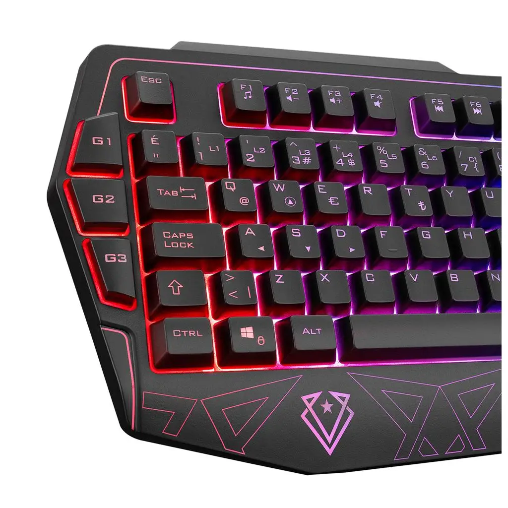 Everest KM-6168 FORMULA COMBO Usb 3 Makro Tuşlu RGB Aydınlatmalı Q Gaming Oyuncu Klavye Mouse Set